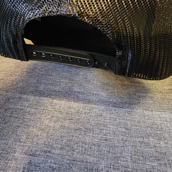 Yupoong Brantley Gilbert Knuckles Black Camo Mesh Back Snapback Trucker Hat - Picture 5 of 8